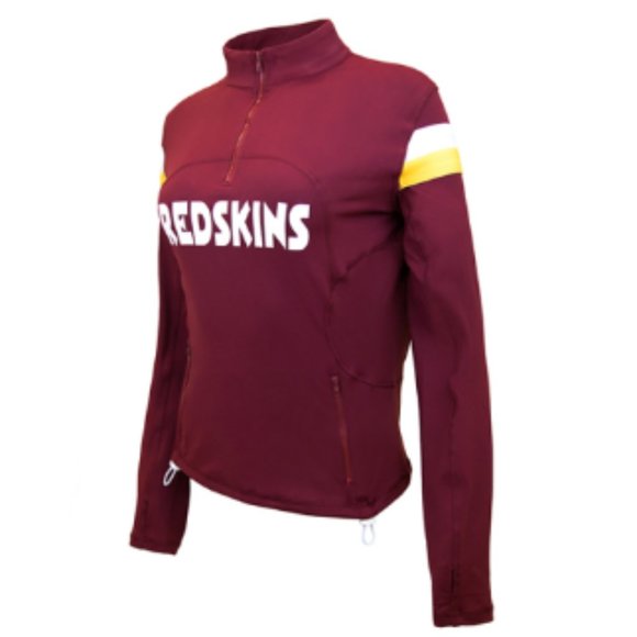 Washington Commanders Full Zip Athletic Yoga Jacket - Brand New! 50% Off MSRP - Picture 1 of 2